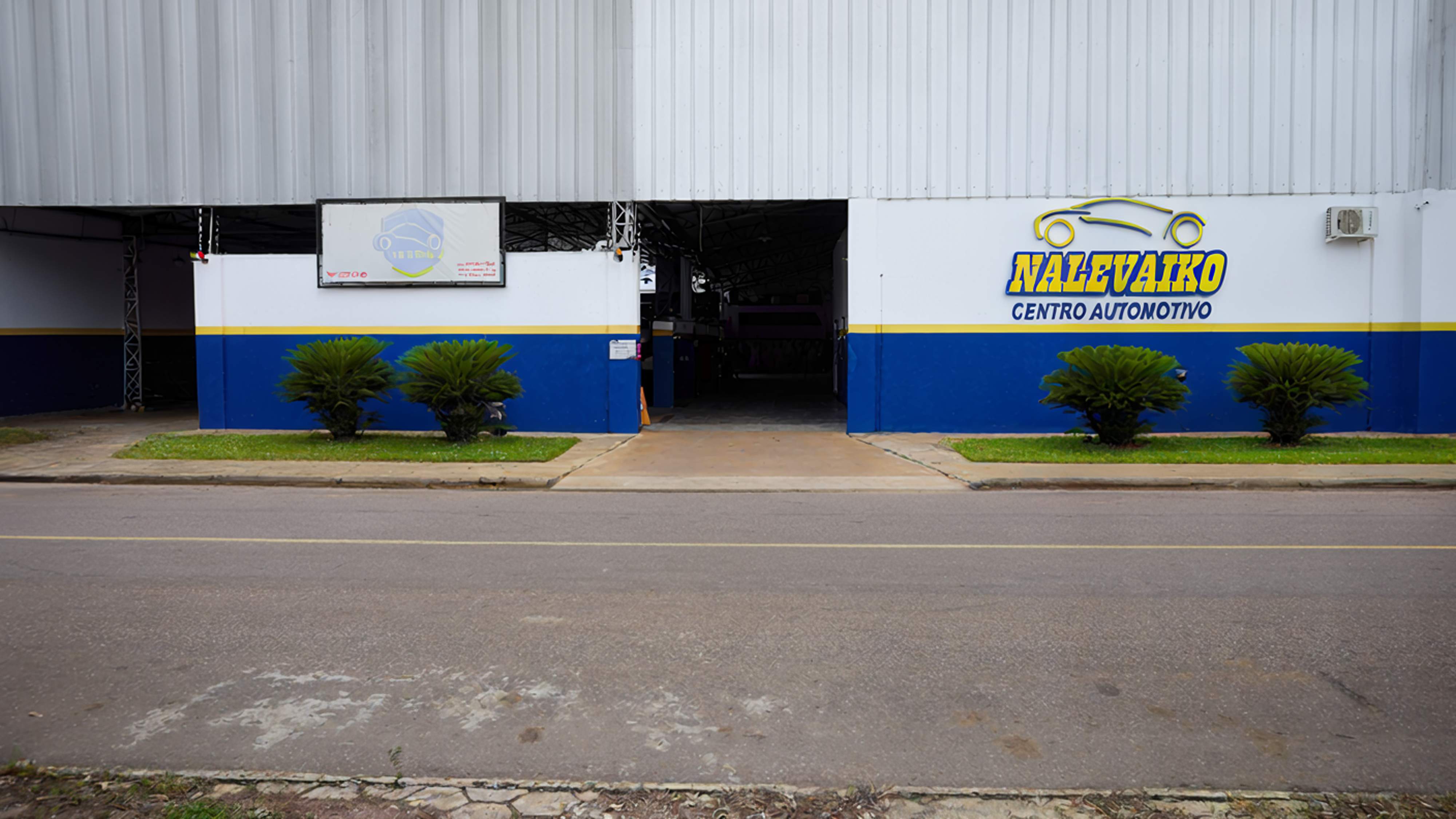 Fachada Nalevaiko Centro Automotivo em Sinop-MT